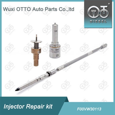 일반 철도 주사기 수리 키트 F00VW30113 주사기 0445110583 / 584 / 338002F610을위한 밸브 캡 T614 포함