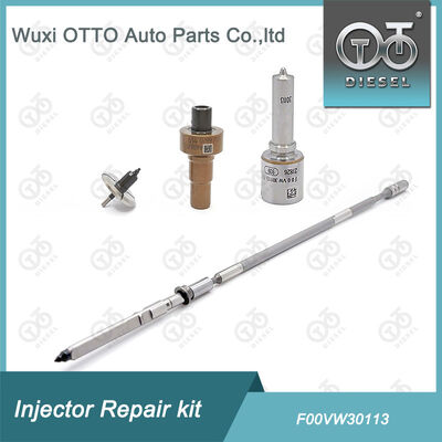 일반 철도 주사기 수리 키트 F00VW30113 주사기 0445110583 / 584 / 338002F610을위한 밸브 캡 T614 포함