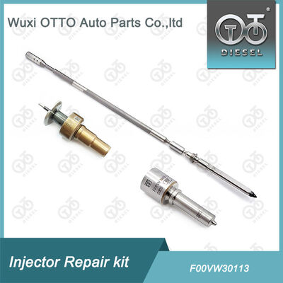 일반 철도 주사기 수리 키트 F00VW30113 주사기 0445110583 / 584 / 338002F610을위한 밸브 캡 T614 포함