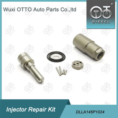 DLLA145P1024 노즐과 함께 Denso 디젤 주입기 수리 키트 23670-0L010 모델 고속 철강