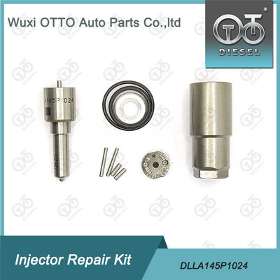 DLLA145P1024 노즐과 함께 Denso 디젤 주입기 수리 키트 23670-0L010 모델 고속 철강