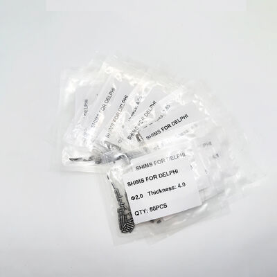 커먼레일 인젝터 조절 심 키트 2.0mm 직경 수리 심 와셔 3.80-4.30(0.05mm) 50개/봉 디젤 인젝터 수리 부품
